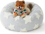 LE SURE Donut Dog Bed – 7 Sizes, 5 Patterns