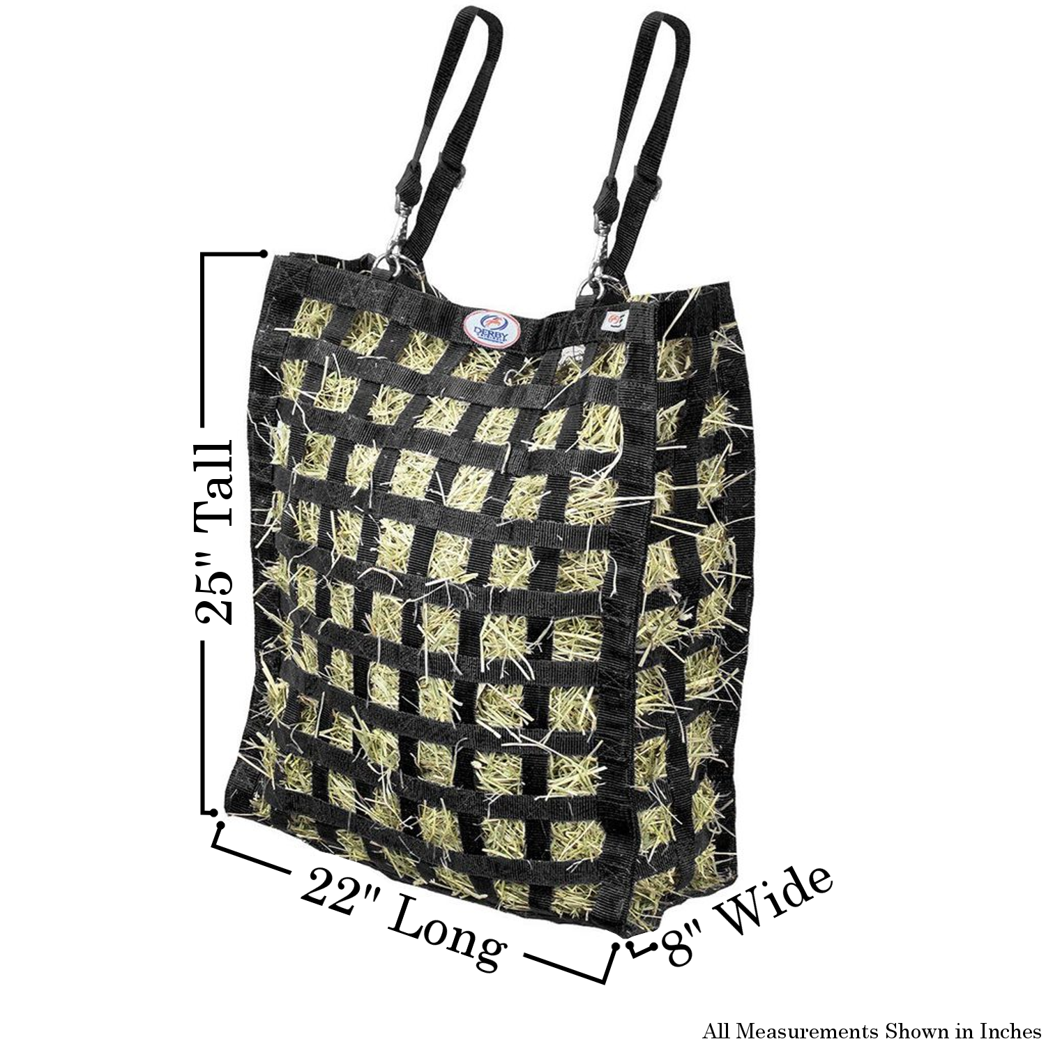 4-Sided Slow Feeder Horse Hay Bag