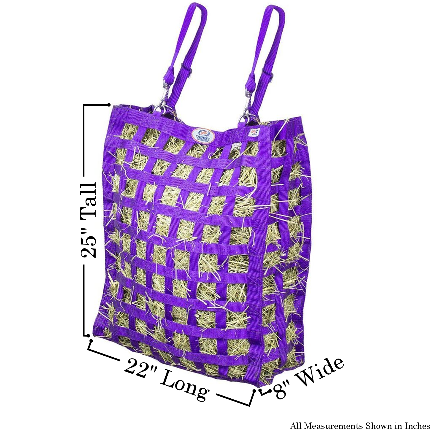 4-Sided Slow Feeder Horse Hay Bag