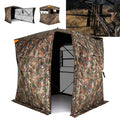 3-4 Person Hunting Blind 270¬∞ See-Through Pop-up Ground Blind with Full-Open Swing Door