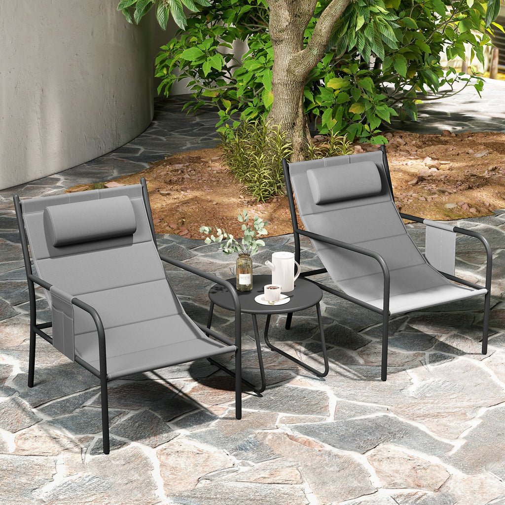 3 Piece Outdoor Bistro Set