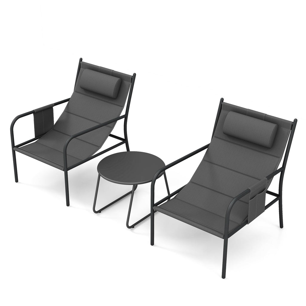 3 Piece Outdoor Bistro Set