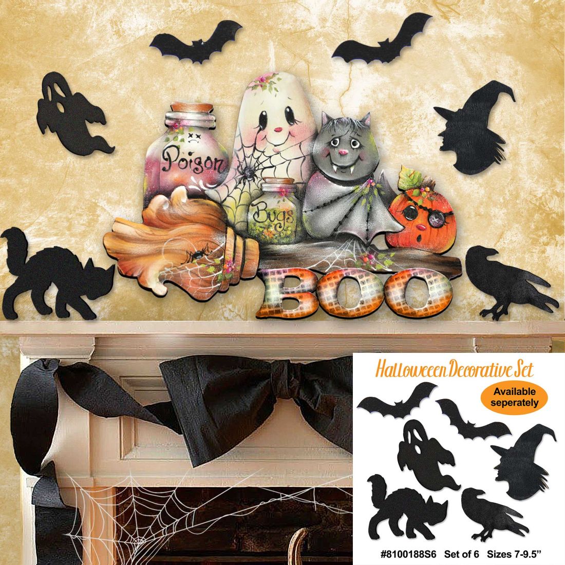 Halloween Door Decor