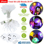 3Pcs Halloween Light Decorations