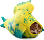 Merino Wool Cat Cave – Handmade Hideaway, 20 Styles