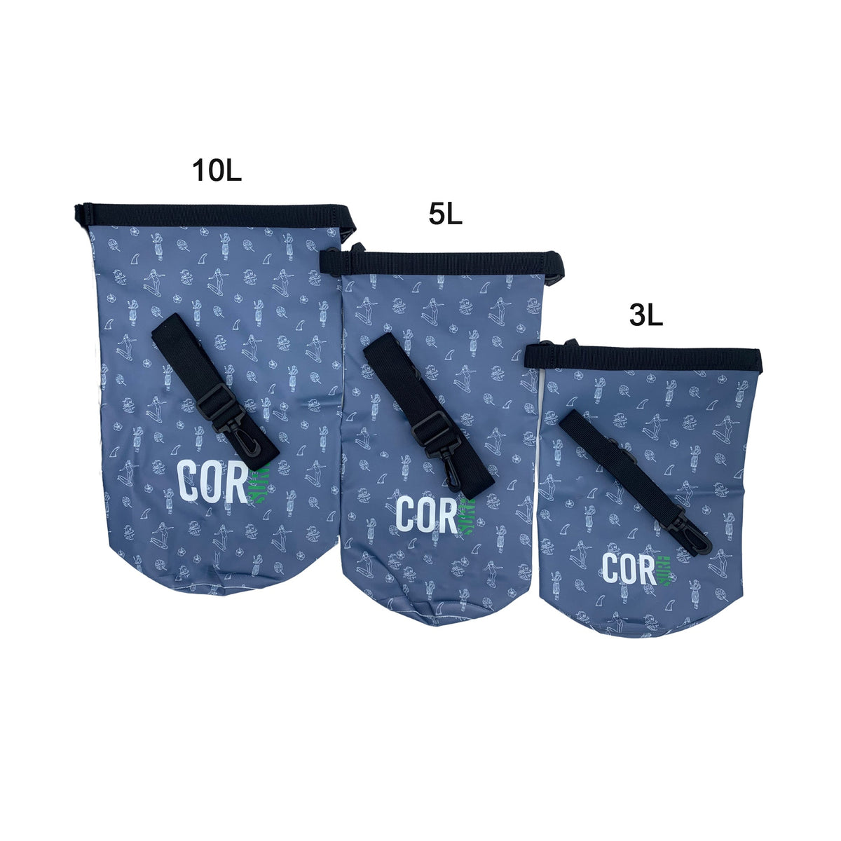 Dry Bags (Hawaiian Print)