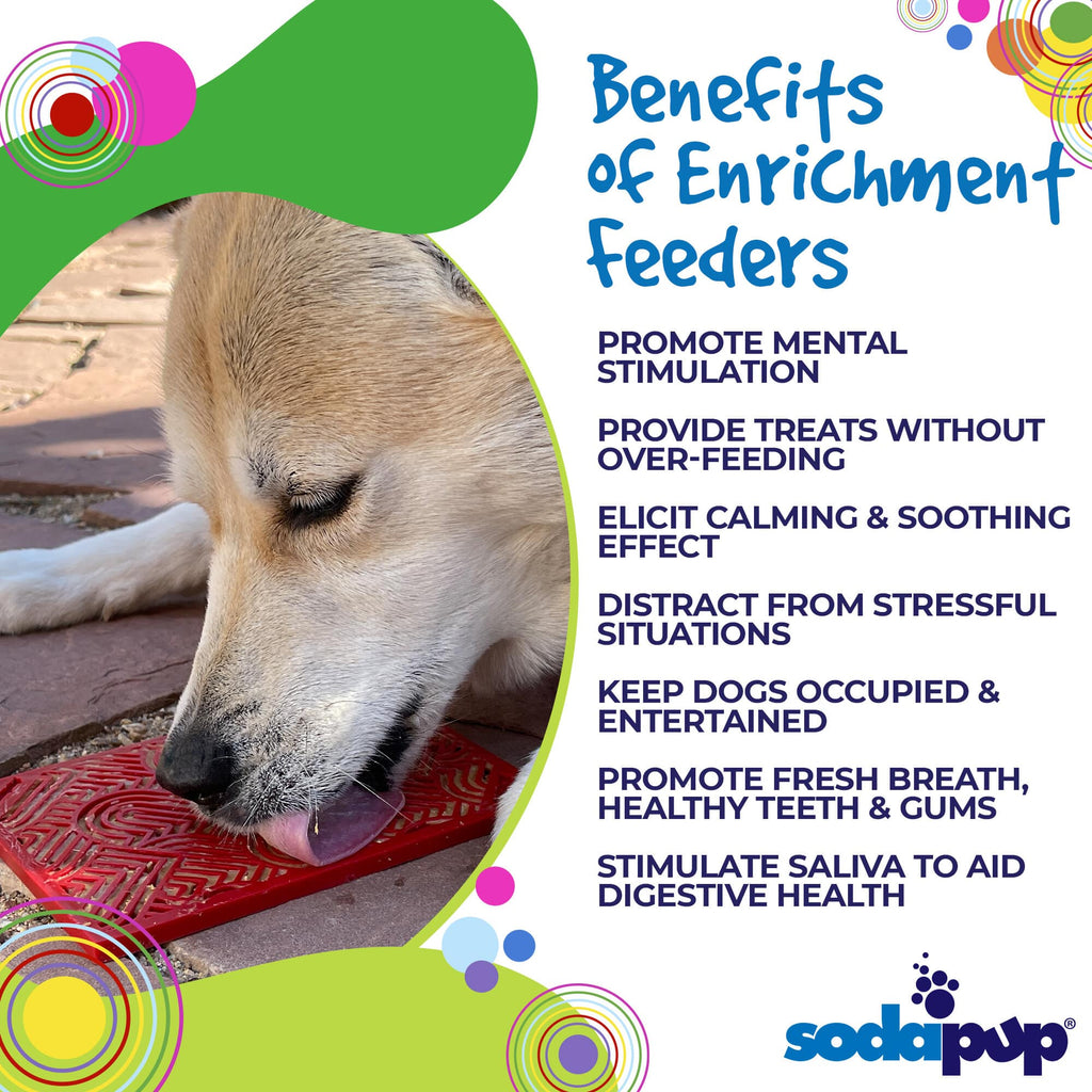 Love eMat - Enrichment Lick Mat for Dogs and Cats