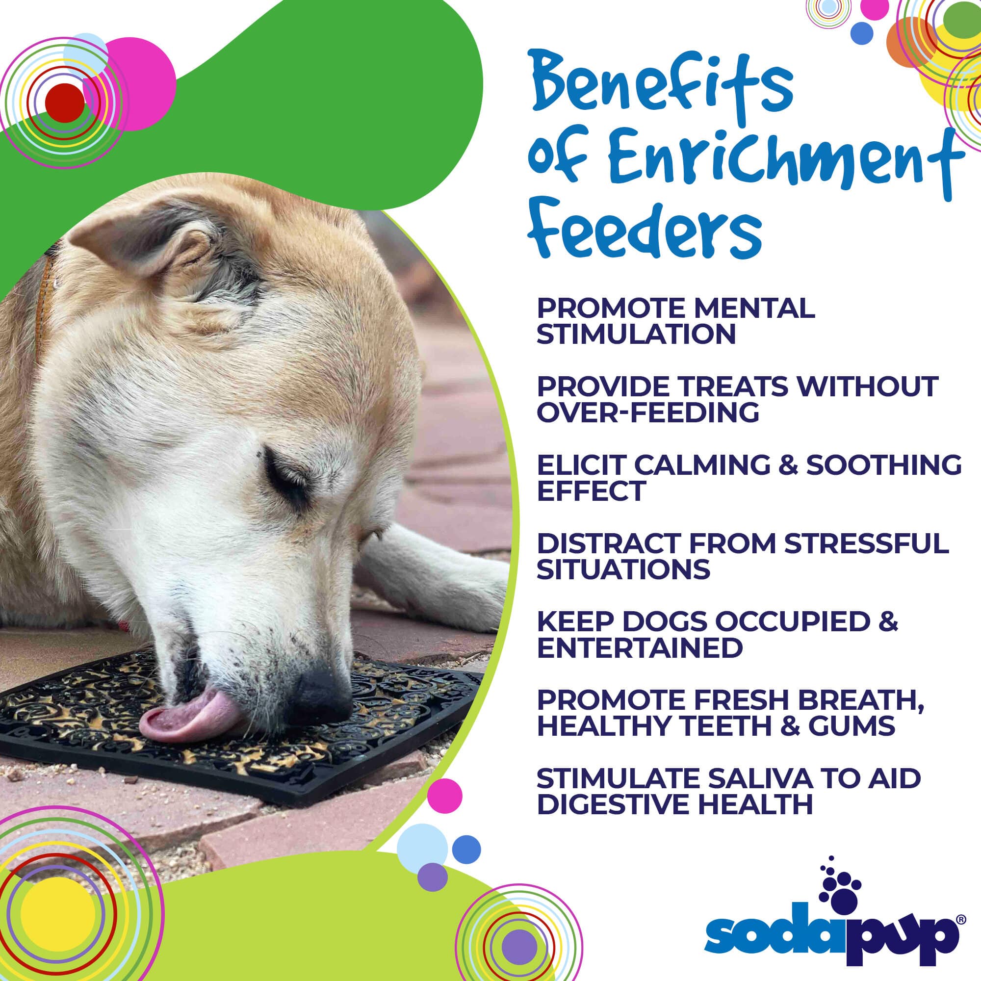 Enrichment Lick Mat for Dogs