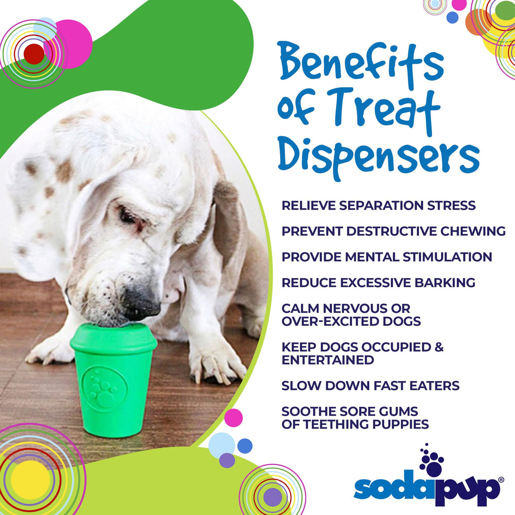 Coffee Cup Rubber Dog Chew Toy