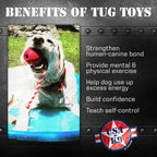 USA-K9 Cherry Bomb Rubber Dog Chew Toy