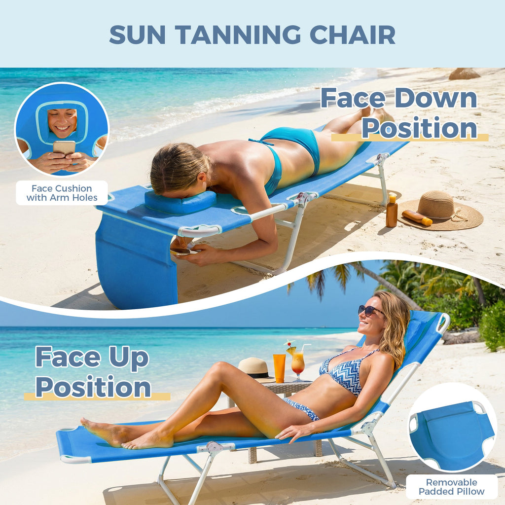 Folding Chaise Lounge Chair