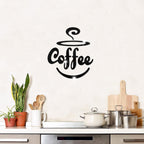 Coffee Themed Mirror Acrylic Wall Stickers