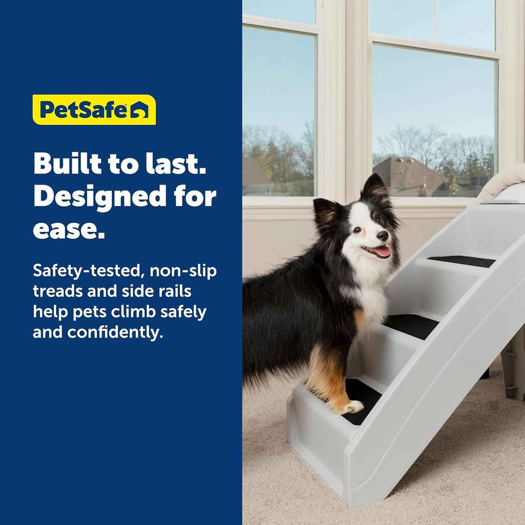 Dog Stairs for Bed Foldable