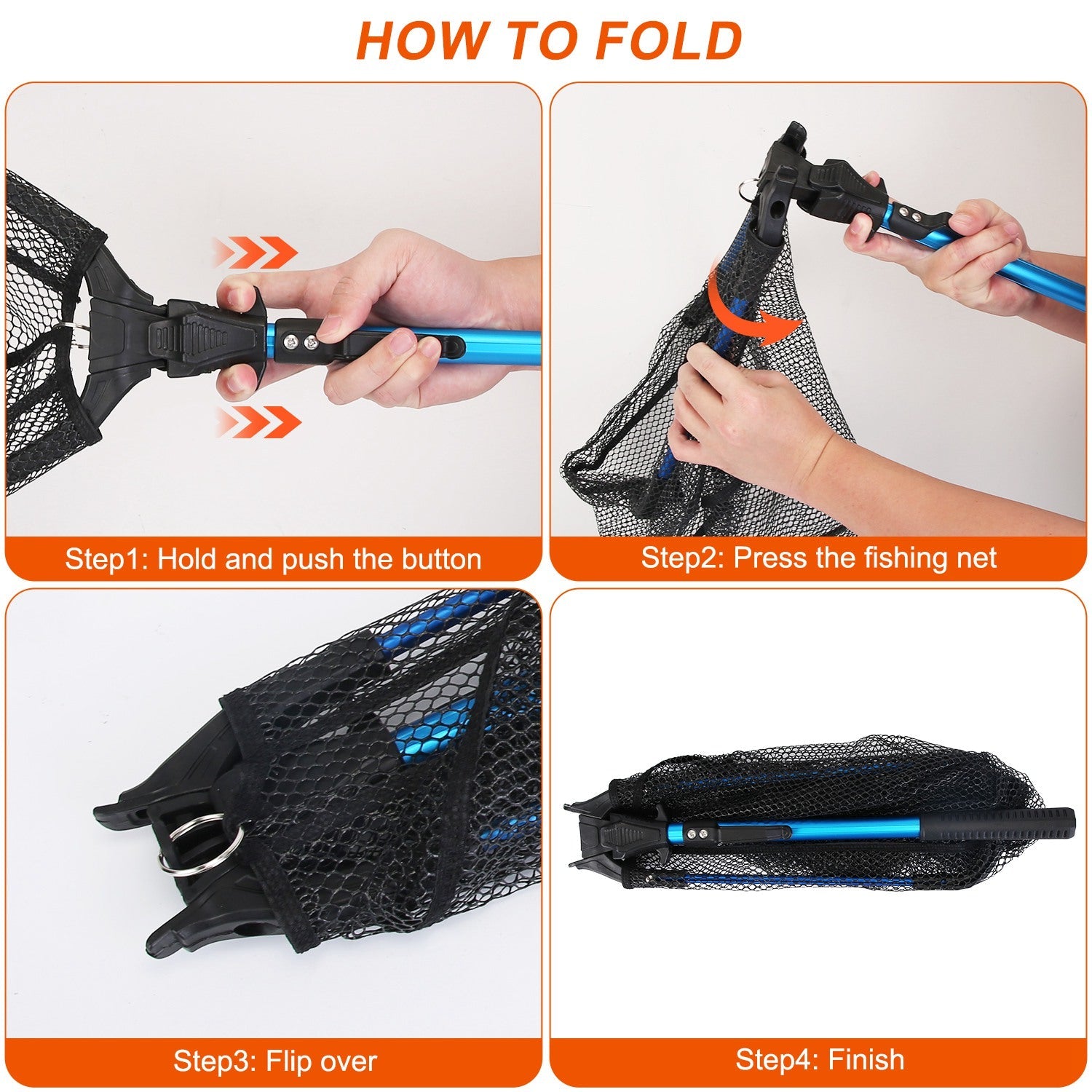 Durable Foldable Fishing Net