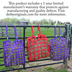4-Sided Slow Feeder Horse Hay Bag