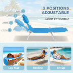 Folding Chaise Lounge Chair