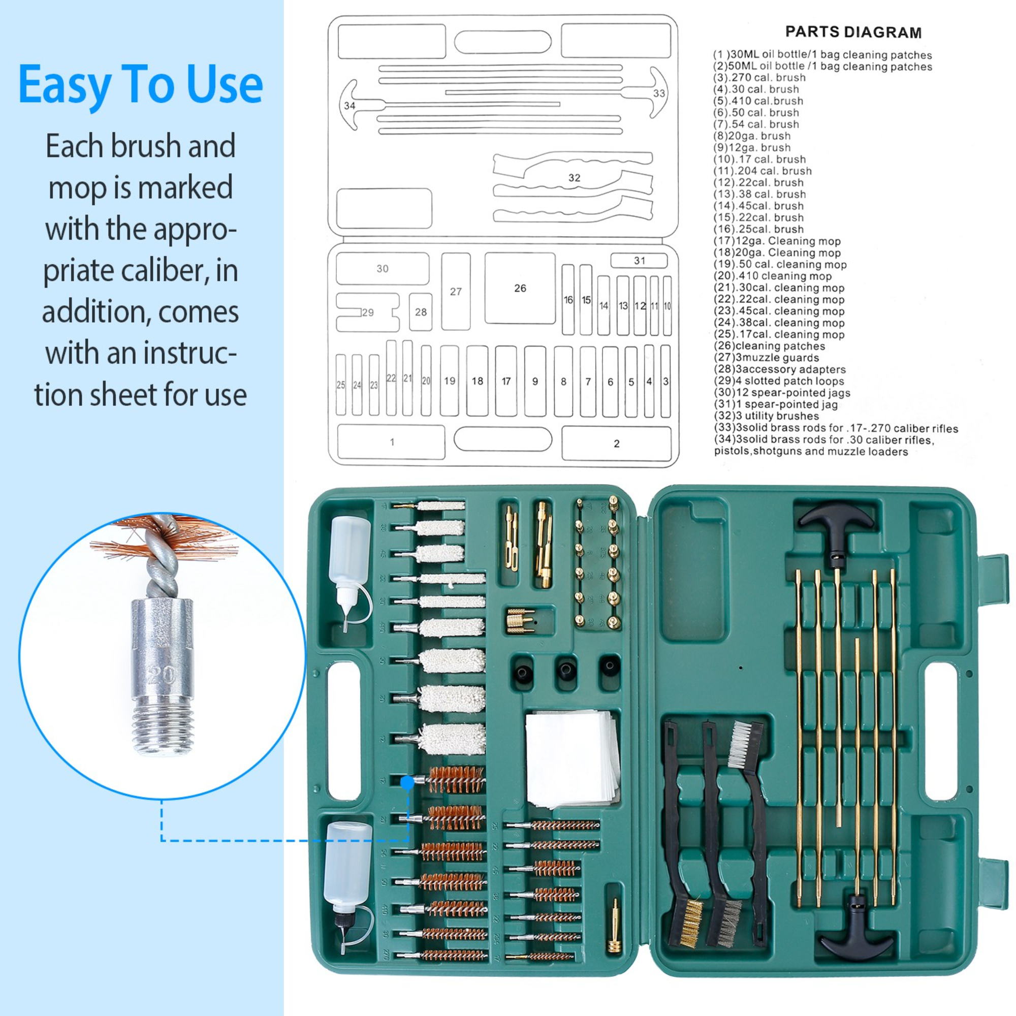 Universal Gun Cleaning Kit