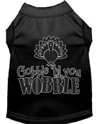 Pet Dog & Cat Shirt "Gobble Til Ya Wobble"