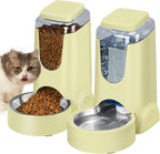 Automatic Cat Feeder & Water Dispenser Set