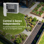 B-hyve Smart 6-Zone Indoor/Outdoor Sprinkler Controller Wi-Fi & Bluetooth | 57946