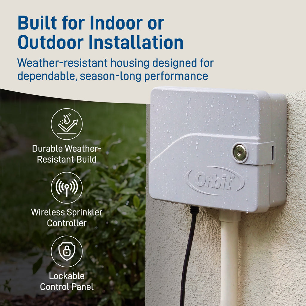 B-hyve Smart 6-Zone Indoor/Outdoor Sprinkler Controller Wi-Fi & Bluetooth | 57946