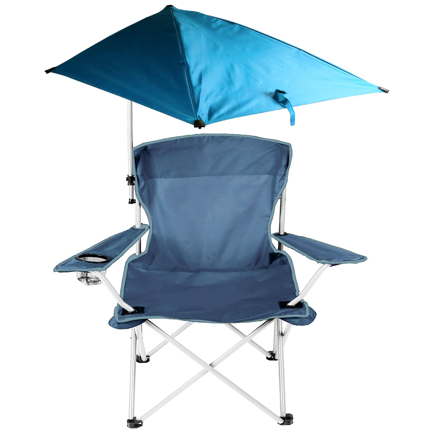 Beach Chair with Detachable Umbrella