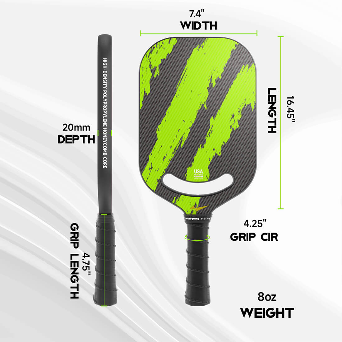 Ascent Pickleball Paddle - Control