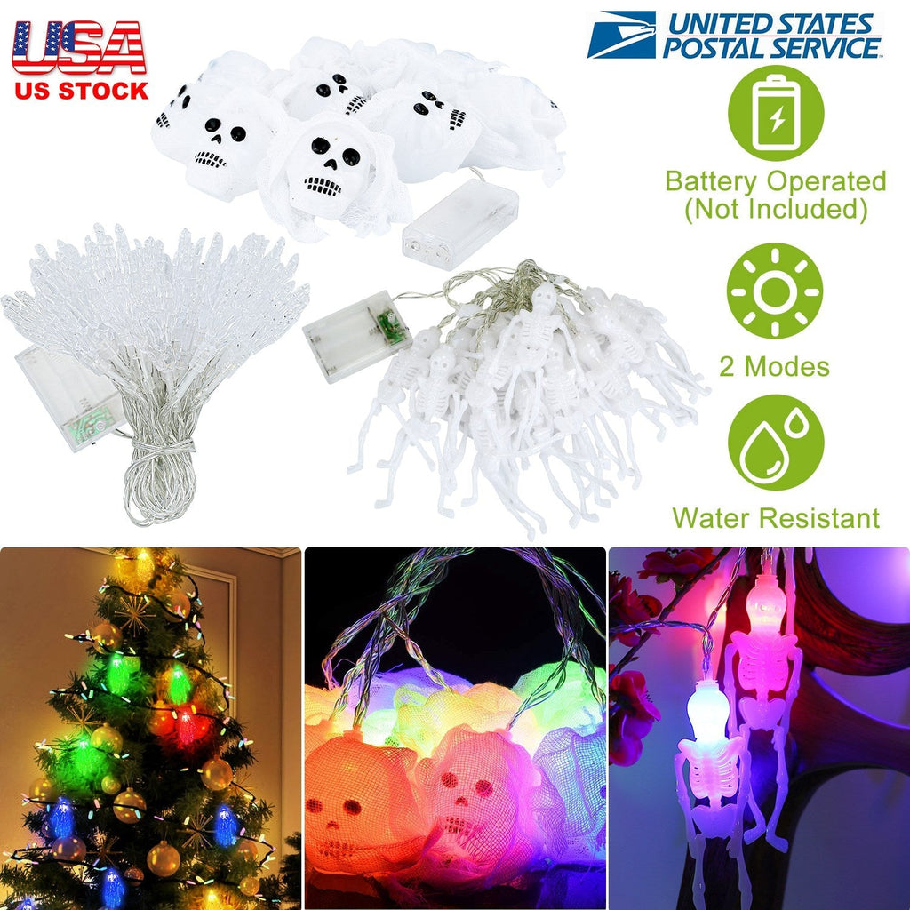 3Pcs Halloween Light Decorations