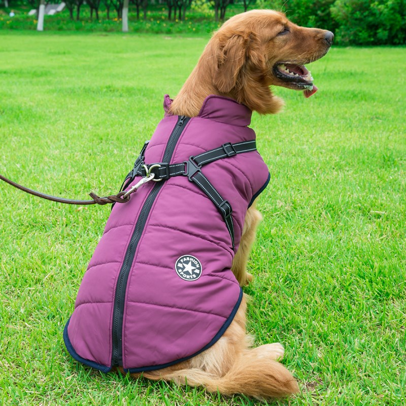 Reflective Large Dog Clothes  Waterproof