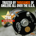 600CTS Round Baitcaster Rod and Reel Combo