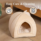 Kasentex Soft Cat Bed - Cozy Pet Bed Cushion