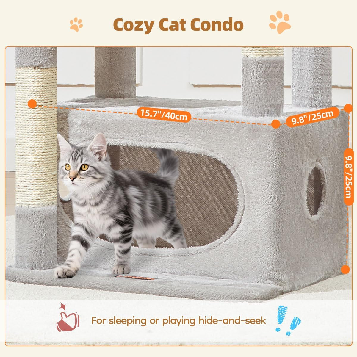 Cat Tree for Indoor Cats