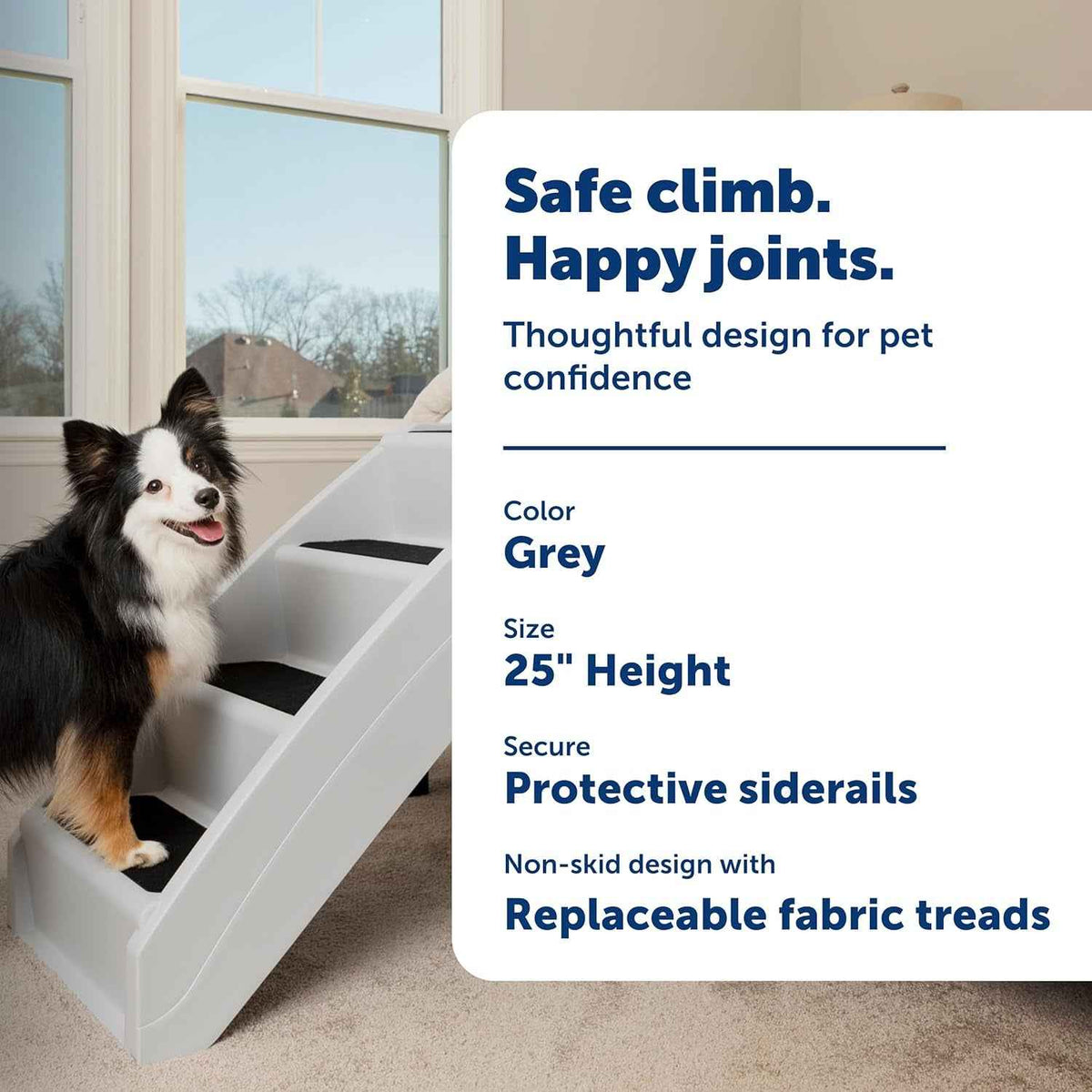 Dog Stairs for Bed Foldable