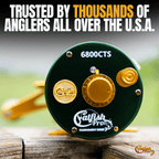 6800 CTS Round Baitcaster Reel