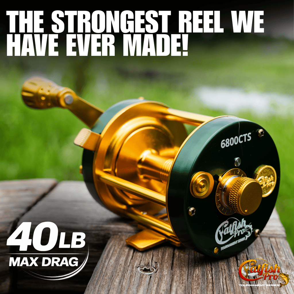 6800 CTS Round Baitcaster Reel