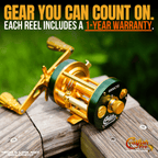 6800 CTS Round Baitcaster Reel