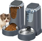 Automatic Cat Feeder & Water Dispenser Set