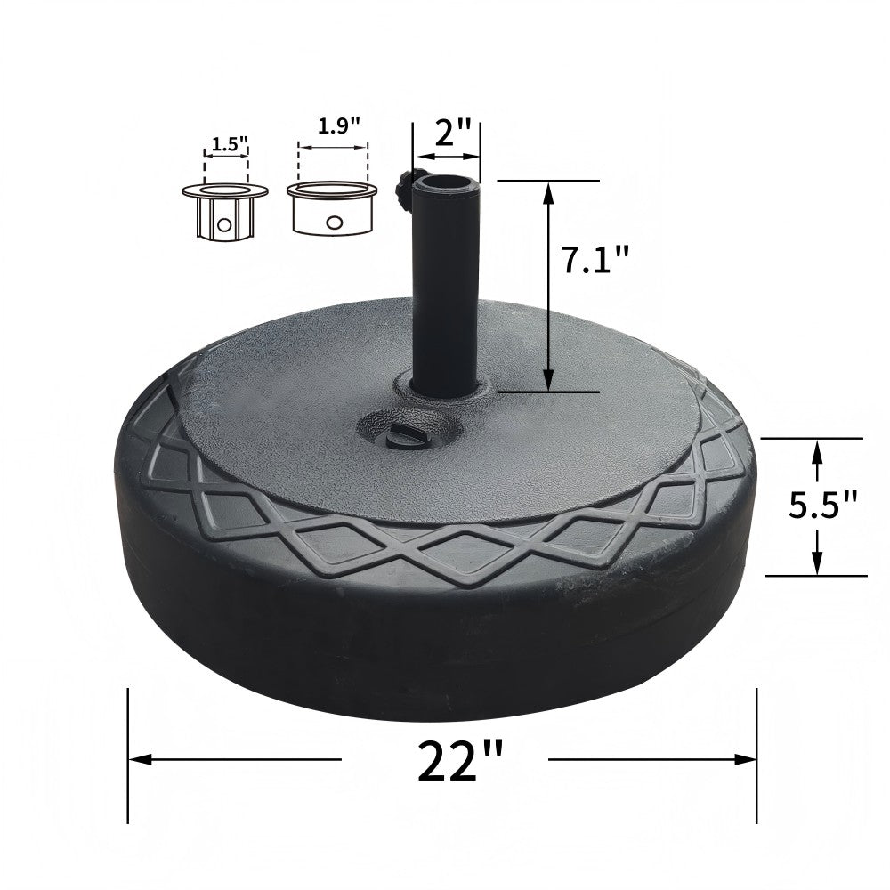 Ainfox 10FT 3 tier vented Outdoor Table Umbrella