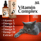 Hemp Oil for Dogs & Cats Hip & Joint & Skin Support