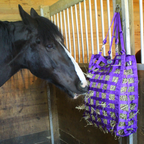 4-Sided Slow Feeder Horse Hay Bag