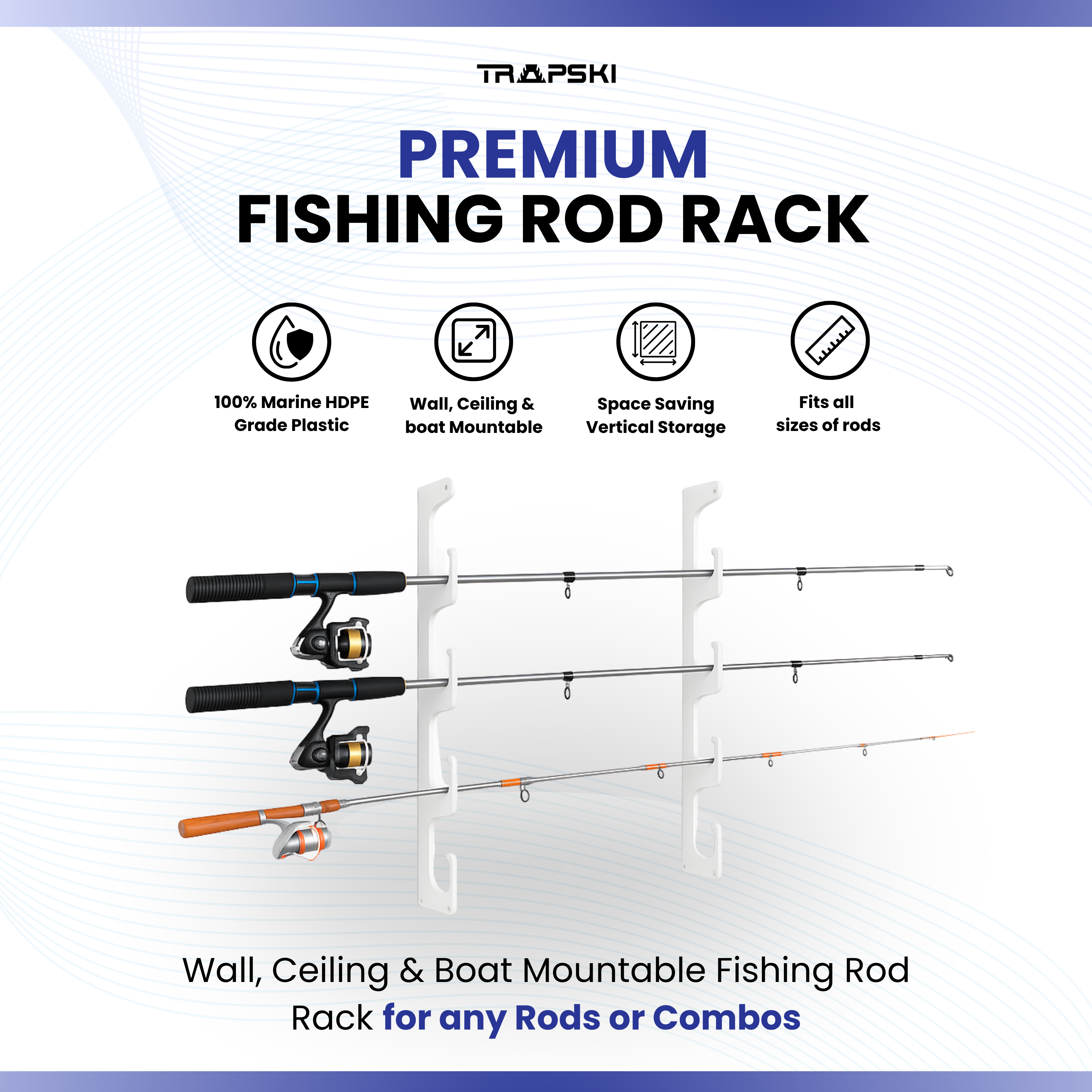 Fishing Rod Rack