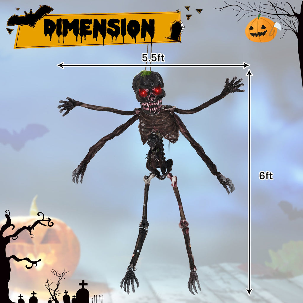 6 Feet Animated Halloween Decoration