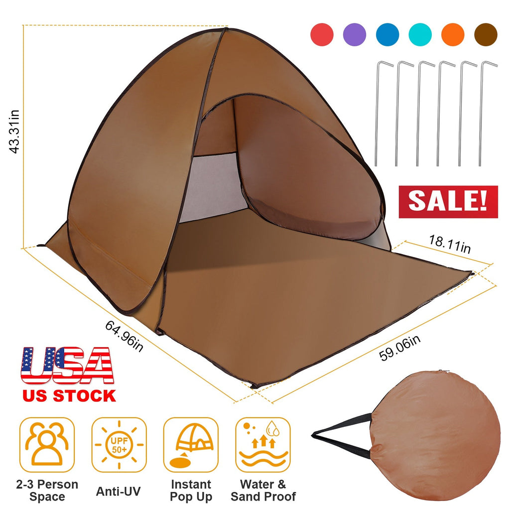 Pop Up Beach Tent