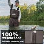 Lightweight Boot/foot Chest Waders with Boots