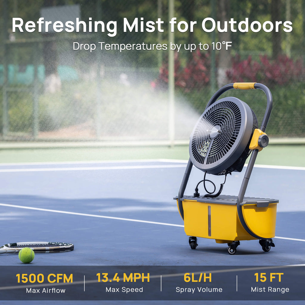AirSupply MS12 Portable Mist Fan