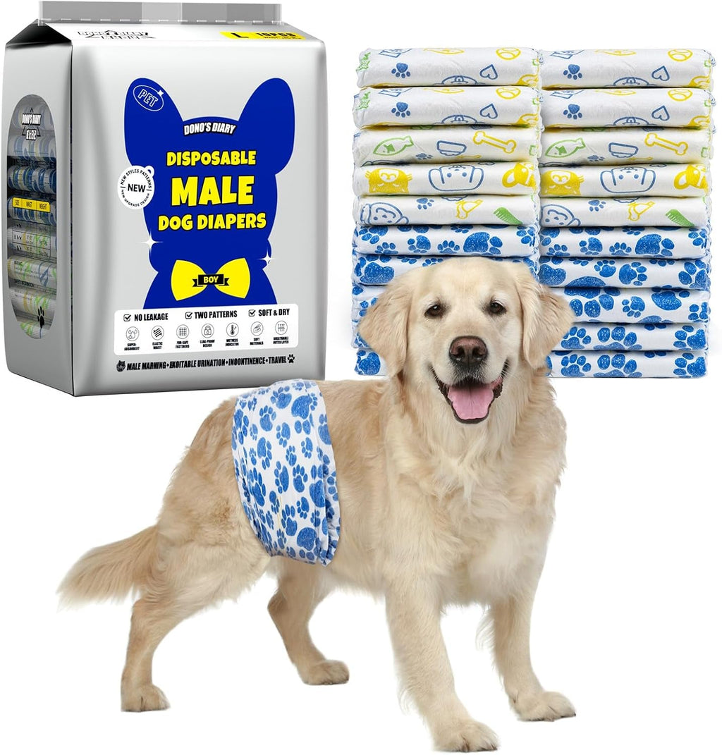 Male Dog Diapers Disposable