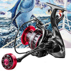 1000-7000 Metal Spool Spinning Reel Carp Fishing