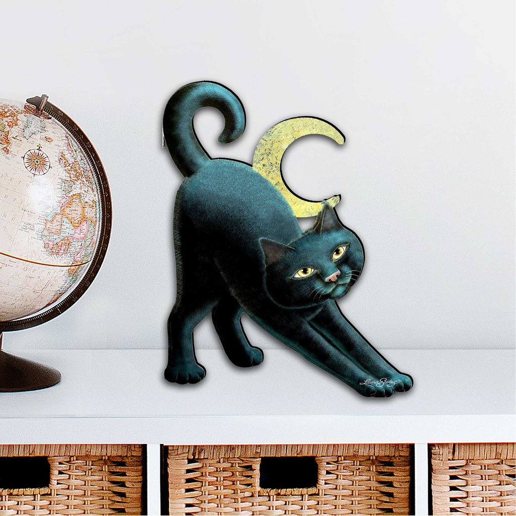 Halloween Cat Door Decor