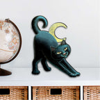 Halloween Cat Door Decor