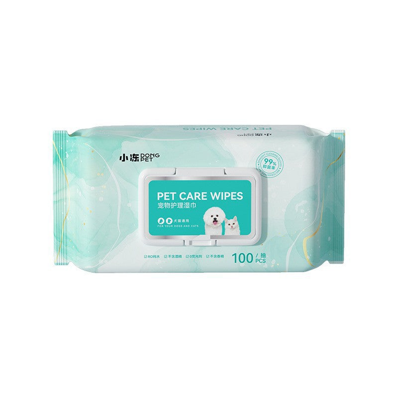 Pet Wet Wipes 100 Sheets